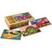 Melissa & Doug Dinosaur Puzzles In A Box