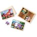 Melissa & Doug Dinosaur Puzzles In A Box