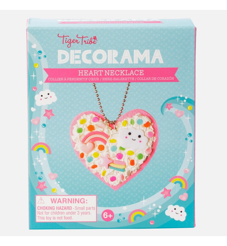 Tiger Tribe Decorama Heart Necklace