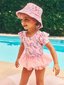 Huxbaby Rainbow Unicorn Frill Ballet Swimsuit