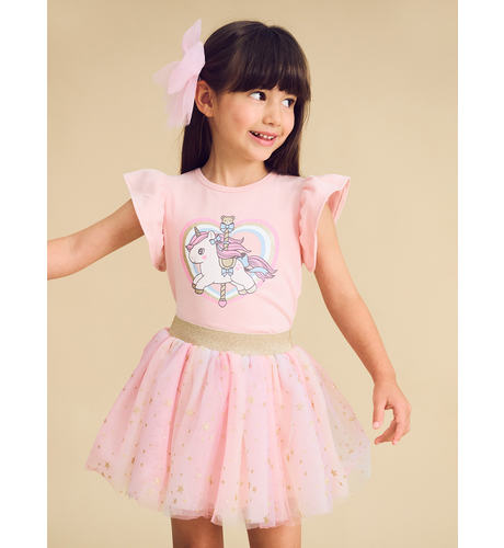 Huxbaby Carousel Frill T-Shirt