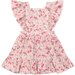 Huxbaby Vintage Strawberry Ruffle Dress