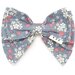 Huxbaby Vintage Strawberry Hair Bow - Dusty Blue