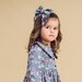 Huxbaby Vintage Strawberry Hair Bow - Dusty Blue