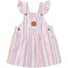 Huxbaby Rainbow Stripe Pinafore