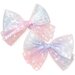 Huxbaby Daisy Seashell Tulle 2Pk Hair Bow