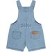 Huxbaby Huxbear Knit Denim Short Overalls