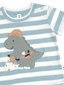 Huxbaby Construction Dino Stripe T-Shirt