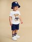 Huxbaby Navy Chino Short