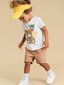 Huxbaby Tan Chino Short