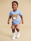 Huxbaby Furry Hux T-Shirt - Cornflower