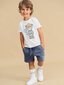 Huxbaby Slouch Short - Washed Navy