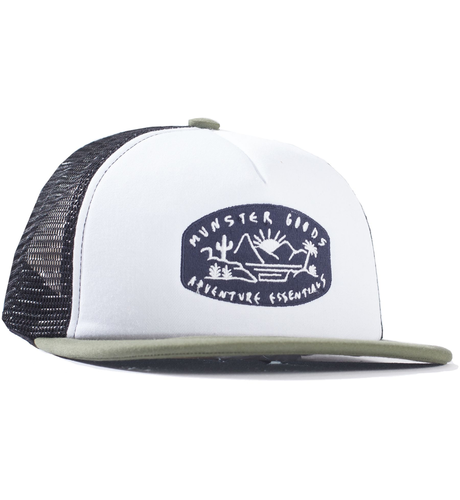 Munster Adventure Cap - Olivine/Wht/Blk