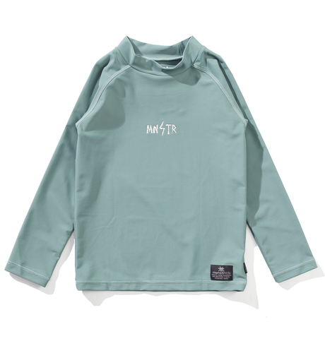 Munster Mnstr L/S Rash - New Green