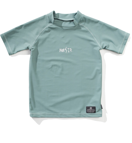 Munster Mnstr S/S Rash - New Green