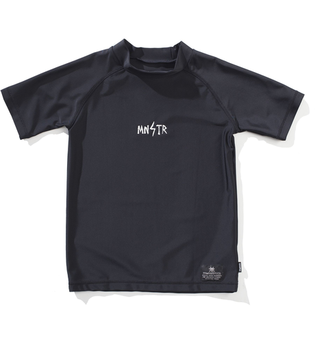 Munster Mnstr S/S Rash - Black