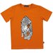 Radicool Dude Bolt Leopard Tee In Rust