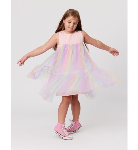 Kissed By Radicool Sherbet Rainbow Princess Dress