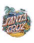 Santa Cruz Gold Aloha Dot Sticker