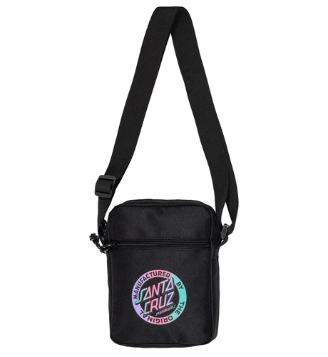 Santa Cruz Mfg Dot Fade Shoulder Bag - Black