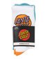 Santa Cruz Other Dot Crew Sock 4Pk (Womens 6-10) - Wht/Jade/Blu