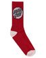 Santa Cruz Other Dot Crew Sock 4Pk (Yth 2-8) - Wht/Lt Grn/Rose