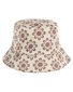 Santa Cruz Opus Bloom Repeat Bucket Hat - Taupe