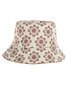 Santa Cruz Opus Bloom Repeat Bucket Hat - Taupe