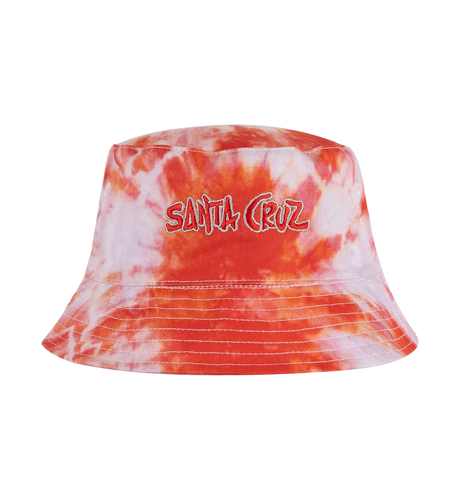 Santa Cruz SC Tropic reversible Bucket Hat - Rose Tie Dye