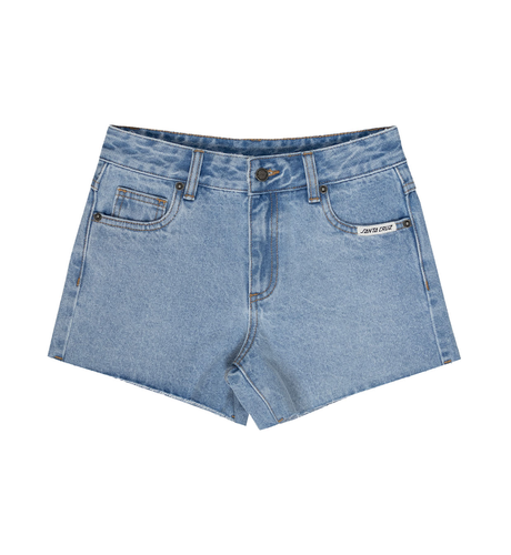 Santa Cruz Mfg Dot Retro Short - Light Indigo