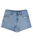 Santa Cruz Mfg Dot Retro Short - Light Indigo