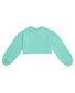 Santa Cruz Glint Stack Front Sweater - Light Green