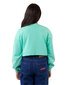 Santa Cruz Glint Stack Front Sweater - Light Green