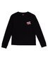 Santa Cruz Aloha Dot Stack Chest L/S Tee - Washed Blk