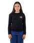 Santa Cruz Aloha Dot Stack Chest L/S Tee - Washed Blk