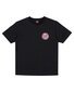 Santa Cruz Mfg Retro Dot Reverse S/S Tee - Black