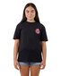 Santa Cruz Mfg Retro Dot Reverse S/S Tee - Black