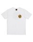 Santa Cruz Mfg Retro Dot Reverse S/S Tee - White