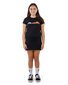 Santa Cruz Sunrise Dot S/S Tee Dress - Black