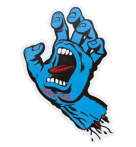 Santa Cruz Screaming Hand Large Sticker