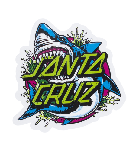 Santa Cruz Shark Dot Sticker