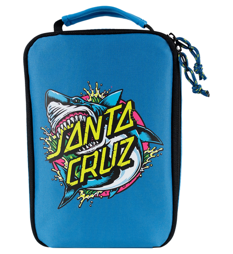 Santa Cruz Shark Dot Lunch Box - Turquoise