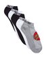 Santa Cruz Classic Dot Ankle Sock 5Pk (Mens 7-11) - Blk/Gr/Wht