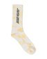 Santa Cruz Solid Strip Hollow Crew Sock 2Pk (Mens 7-11) - Yell/Slate Tie Dye