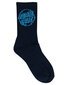 Santa Cruz Vivid Dot Mono Crew Sock 3pk (Yth 2-8) - Navy/Lime/Turq