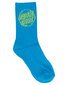 Santa Cruz Vivid Dot Mono Crew Sock 3pk (Yth 2-8) - Navy/Lime/Turq