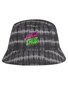 Santa Cruz Red Dot Hollow Bucket Hat - Blk Tie Dye