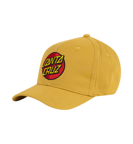 Santa Cruz Classic Dot Patch Stretch Fit Cap - Tan