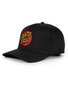 Santa Cruz Classic Dot Patch Stretch Fit Cap - Black