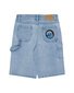 Santa Cruz Screaming Wave Patch Carpenter Short - Lt Indigo